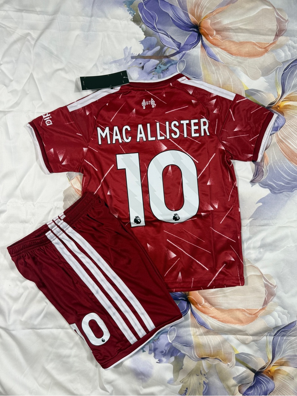 Liverpool 2026/27 kids Soccer Jersey set # Mac Allister 10